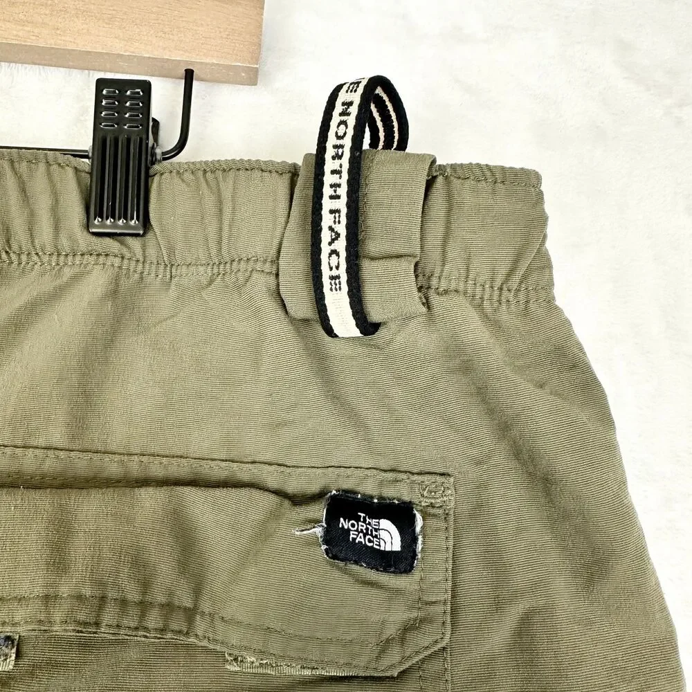 The North Face Men's Convertible Cargo Pants Size XL Green Hiking Outdoor